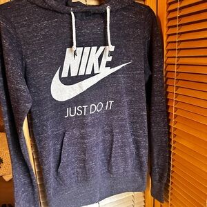 Nike purple Hoodie with White Accents